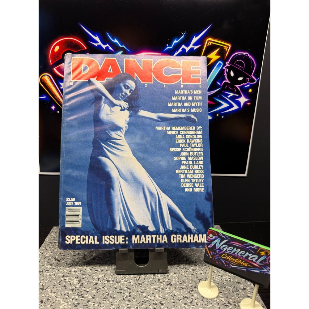 Dance Magazine July 1991 Special Issue Martha Graham Modern Dance Tribute